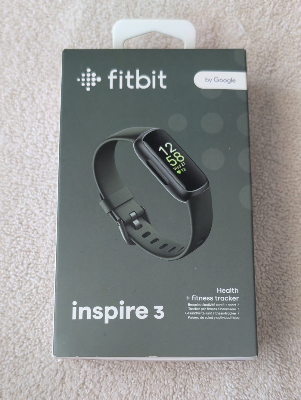 fitbit Inspire 3 Fitness Tracker — Black Band